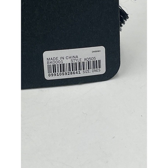 J. Crew Black White Knitted Sailors Knot Tassel Fringe Silver Tone Earrings New - Picture 6 of 9